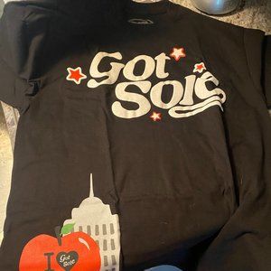 Got Sole New York Got Sole Puff Print Shirt Size L Brand New Black